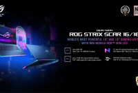 Read more about the article ROG Strix Scar 16, Laptop Gaming untuk Sesi Bermain Lebih Lama